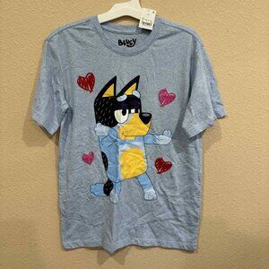 Women's Small Bluey Tshirt NEW